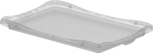 Surplus Systems Eurobox Deckel, 30 x 20 cm, Transparent, Klickdeckel