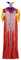 W WIDMANN MILANO Party Fashion 10048 - Horror-Clown mit pulsierend, blinkenden farbwechselnden LED-Augen, 232 cm, Dekoration, Hängedekoration, Gespenst, Geist, gruselig, Halloween, Mottoparty