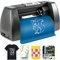 VEVOR 350 mm Vinyl Schneideplotter Vinyl Cutter Plotter Slogan Cutting Plotter Desktop Machine 14 Inch mit der Software
