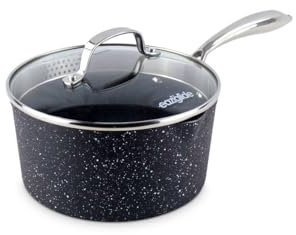NeverStick2 Eaziglide Nonstick Saucepan with Lid