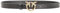 Pinko Cintura Da Donna Marchio Pinko, Modello Love Berry H2 100143A0F1, Realizzato In Pelle. L Nero