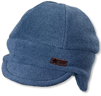 Sterntaler Baby - Jungen Mütze Baby Mütze Fleece Melange mit Ohren, tintenblau, 49
