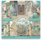 Stamperia International SBBS78 Scrapbooking Small Pad 10 Sheets CM, 3 (8 X8) -Magic Forest, Multicolor, 20.3x20.3 cm