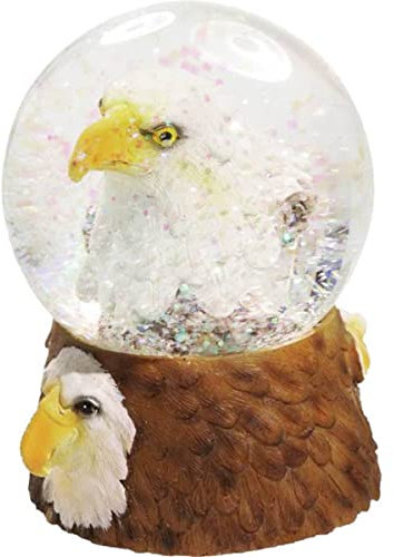 Isideco Schneekugel Weißkopf Adler