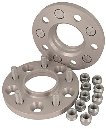 H&R Set des espaceurs de roues Système-DRM 40mm par essieu - Cartouche de boulon 5x120 - Moyeu 64,0mm - Taille de boulon M14x1,5 - compatible avec Honda