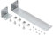MokerLink 1U Rack Mount Kit Kompatibel für Ubiquiti Switches, Rackmount Ears für EdgeSwitch ES-8-150W Switch 8 Port und für US-8-150W UniFi Switch 8 Port