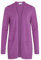 Vila Viril Open L/S Knit Cardigan-Noos, Orchid/Dettaglio: mélange Scuro, XS Donna