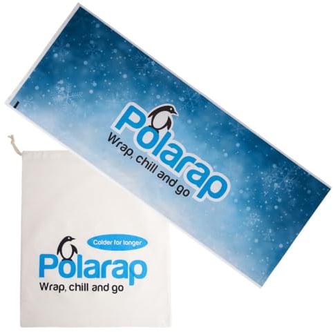 Polarap - 60% better than ice packs. | Cold wrap that freezes in the fridge. | Wraps and chills anything. | 360° protection. | Advance cold technology that keeps your products colder for longer.