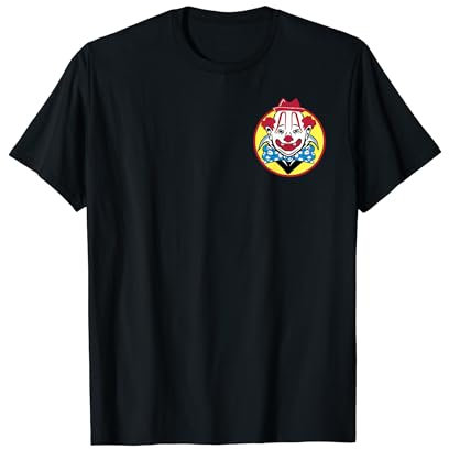 Witziger Clown mit Hut Comic Kunst für Herren Damen Kinder T-Shirt
