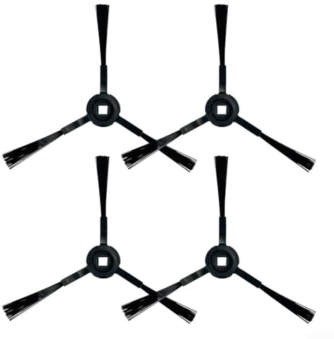 4 Stück Seitenbürsten Ersatz-Seitenbürste passend für Blaupunkt für Bluebot Xtreme BPK-VCBB1XTE Roboter-Staubsauger-Teile-Zubehör