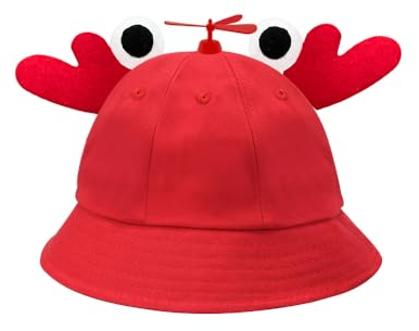 SIEBOLD Propeller mütze,Helikopter Cap,Propeller Hut,Lustige Krabben mützen,Fasching hut,für Erwachsene und Kinder für Karneval Partykostüm Requisiten Partygeschenk