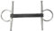 Equine Smile ES0160 JW Gebiss Knebeltrense Schenkeltrense Stangengebiss mit Flexibel Leder Stange Gebissstärke 19 mm (13.5 cm)