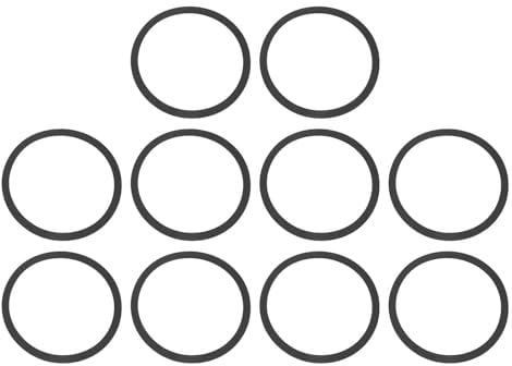 10 Pcs 210mm EVA Speaker Sealing Rings - High Density Woofer Gasket for Car Home PA Subwoofers, Sound Isolation & Vibration Dampening Foam Seals