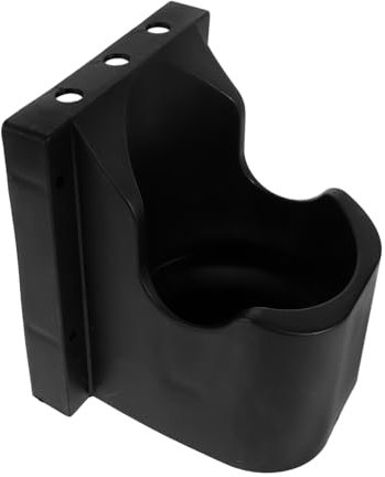 HORIALENCE Auto Beauty Pot Placement Rack Gestell für Sprühflasche Details zum Sprühflaschenhalter wandmontierte Aufbewahrung Wallhalterbecherhalter Sprühhalter Spray-Lagerung Plastik Schwarz