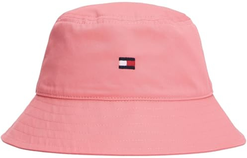 Tommy Hilfiger - Small Flag Bucket Hat Ka0ka00041, Copricapo Unisex - Bambini e Ragazzi