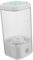 SAFIGLE 1 Juego limpiador de brochas de maquillaje lavadora de cepillos portátil máquina de limpieza de cepillos lavadora de esponja de maquillaje lavadora de maquillaje Acrílico blanco