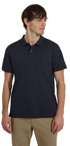 Street One MEN Herren Kurzarm Poloshirt in Stretchqualität