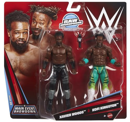 WWE New Day (Xavier Woods & Kofi Kingston) Main Event 2 Packungen 25