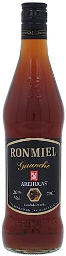 Arehucas Guanche Licor de Ron Miel Honigrum Sparpaket 6 x 0,7 l
