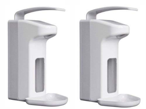 Behrend-Homecare® BASIC PLUS 2 Wandspender für 500 ml Flaschen Seifenspender Spender Desinfektionsspender