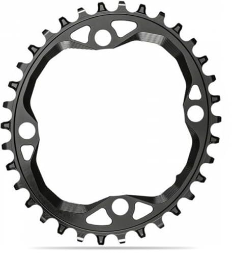 Plato ABSOLUTE Black MTB Ovalado Rotor 76BCD Black 30T