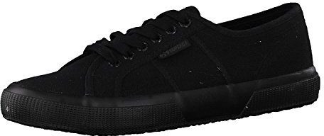 Superga Unisex Cotu Classic Trainers Trainers, Total Black, 9 UK