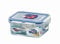Lock & Lock Frischhaltedose, Vorratsdose, transparent, 180 ml, rechteckig, 12 Stück, 108 x 88 x 48 mm