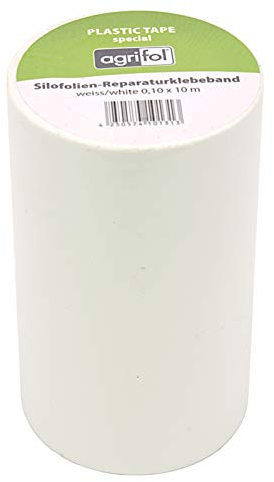 ecosoul Reparaturklebeband für Teichfolie Folie jeder Art 10cm x 10m extrem hohe Klebekraft! (Weiß)