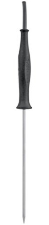 GHM Greisinger GF 1T-E3-B-BNC PT1000-Einstechfühler, PT1000 Kl. B, mit BNC-Stecker, Durchmesser 3 mm, Schwarz
