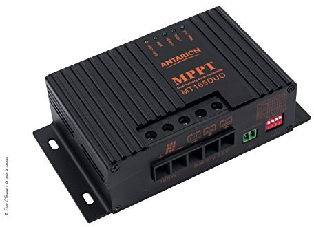 REGULATEUR MPPT10A MPPT pour Panneaux solaires Camping Car ANTARION 10 Ampères 160W JUSQU'A +25% DE RENDEMENT
