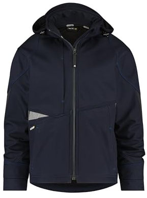 DASSY® Gravity Softshell-Jacke - Größe M - NACHTBLAU/ANTHRAZITGRAU