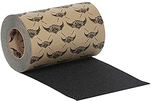 Jessup Griptape, 22,9 x 1,8 m, 3100 Rolle Skateboard, Unisex, Erwachsene, Schwarz (Black), 23 cm