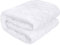 Utopia Bedding Coprimaterasso Trapuntato, Gonna Elastica Coprimaterasso, Vestibilità Extra Profonda Fino a 38 CM con Motivo a Diamante (122x190 cm, Bianco)