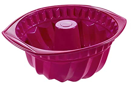 Metaltex Stampo in silicone per budino, 28 cm, 'DOLCEFORNO Flex', taglia unica, Estándar