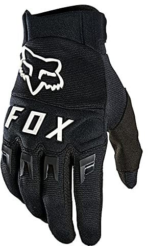 Fox Dirtpaw Fahrrad MX Dirt Langfinger Schutz Handschuhe (schwarz Kinder YXS)