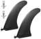 Zocipro 2 Stück Sup Finne, 9 Zoll Abziehbare Surfbrett SUP-Finne mit 4 Finnenschrauben, Surfbrettflosse Upgraded Verstärkte Nylon Center Fin für Sup Board, Aufblasbares Kayak, Long Board