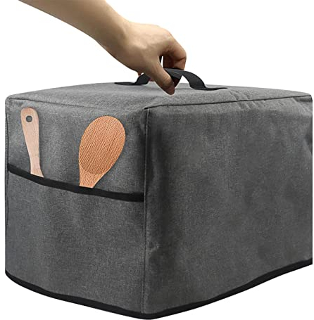 Shenrongtong friteuse à air, Housse Anti-poussière étanche pour friteuse à air avec Poche, Accessoires carrés Protection Contre la poussière avec poignée, friteuses 3 à 6 pintes
