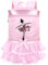 SUNGOOYUE Borsa da Ballo per Balletto per Bambini, Ricamo Fiocco a Nastro Abbinato a Chiffon, Zaino in Raso per Bambini Borsa a Tracolla con Paillettes per Ragazza Ballerina per 2-8 Anni (Rosa)