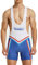 AIEOE Herren Wrestling Singlet Jockstrap Leotard Jock Ringertrikot Gewichtheben Bodysuit Einteilige Ärmellose Ringeranzug Sport Jumpsuit Athletic Supporters - M