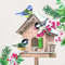 IHR Ideal Home Range - Papierservietten BIRDS MEETING POINT cream 20 St. Lunch-Servietten 33 cm x 33 cm