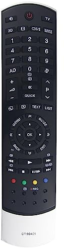 CT-90405 - Telecomando di ricambio per TV Toshiba 40TL938G 46TL933F 40TL938F 40TL963G 47XL975G 32TL963G