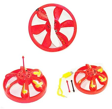 BESPORTBLE Mini UFO Volant Sensoriel avec LED Jouet Flottant Induit Main Couleurs Aléatoires Léger Et Facile à Piloter pour Débutants