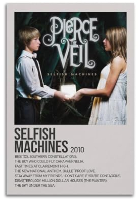 karn Pierce The Veil Poster, ästhetische Leinwand, Poster, Raumdekoration, Wandkunst, Poster, Druck, Dekoration, Poster, 30 x 45 cm, ungerahmt