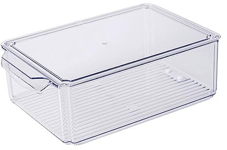 ViLLeX Caja de Pan, Caja de Prueba de Masa de Pan Accesorios for Hornear Bolas de Masa Contenedores de Prueba Bandeja de Masa de Pizza for refrigerador Fabricación de Pizza en el hogar