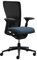 Haworth Bürostuhl Ergonomisch Zody – Drehstuhl mit Armlehne und Rollen – komfortabler Schreibtischstuhl für Büro und Homeoffice – (Neptune)