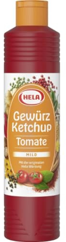 Hela Tomaten Gewürz Ketchup mild 800 Mililiter