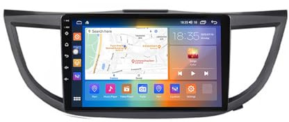 Android 13 Car Stereo 10.0 Touchscreen Car Radio For Honda CRV 2012-2016 with Wireless CarPlay Bluetooth GPS Navigation FM Radio Steering Wheel Controls+AHD Backup Camera ( Size : M6O0S(6G+128G) )