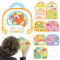 Kleinkind-Gelee-Aufkleber-Bücher – pädagogisches Stickerbuch – Stickerbuch für Kinder ab 6 Jahren, wiederverwendbare Stickerbücher, leises Spielbuch