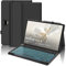 JADEMALL Coque Clavier pour Tablette Honor Pad 9 12.1 2023, AZERTY Français Rétroéclairé Clavier Bluetooth Détachable Magnétique pour Honor Pad 9 12.1, Noir