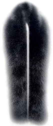 Harssidanzar Damen Schal Kunstpelz Winter KL603EU
